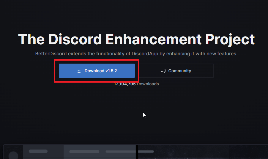 Download the BetterDiscord installer