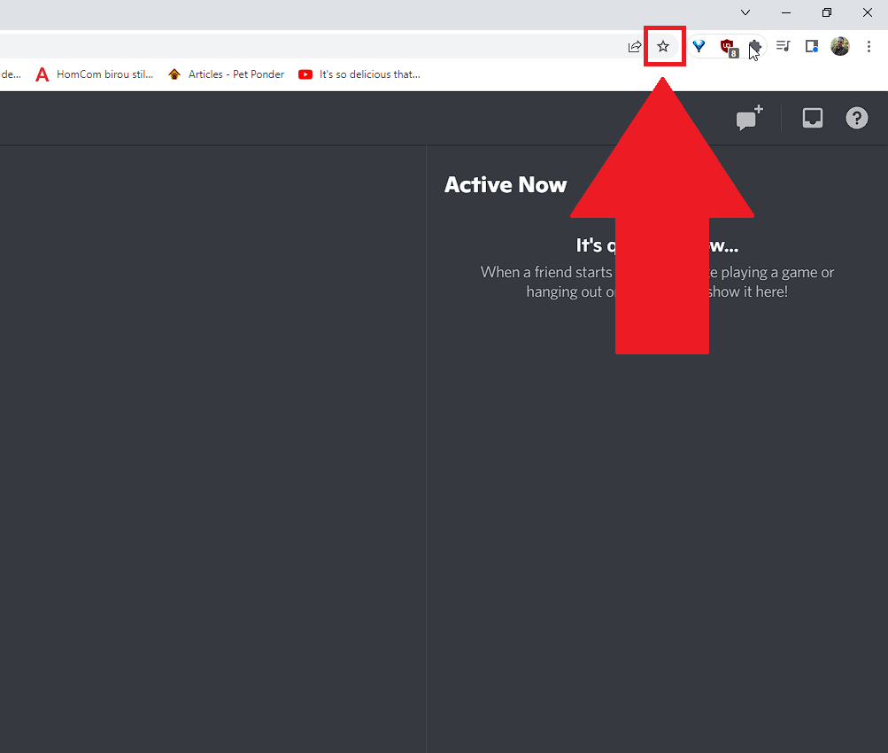 Add Discord to Bookmarks