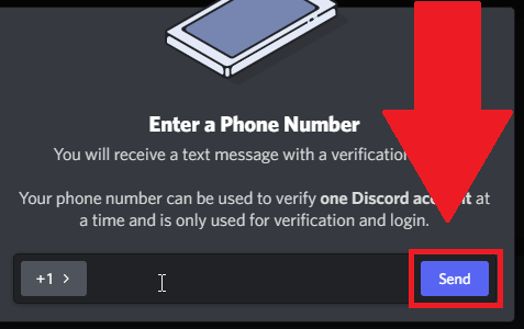 Verify your phone number