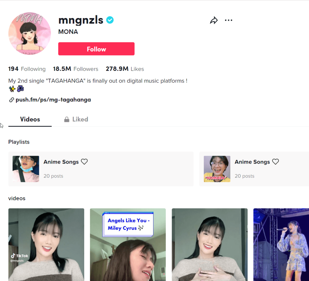 @mngnzls's official TikTok page